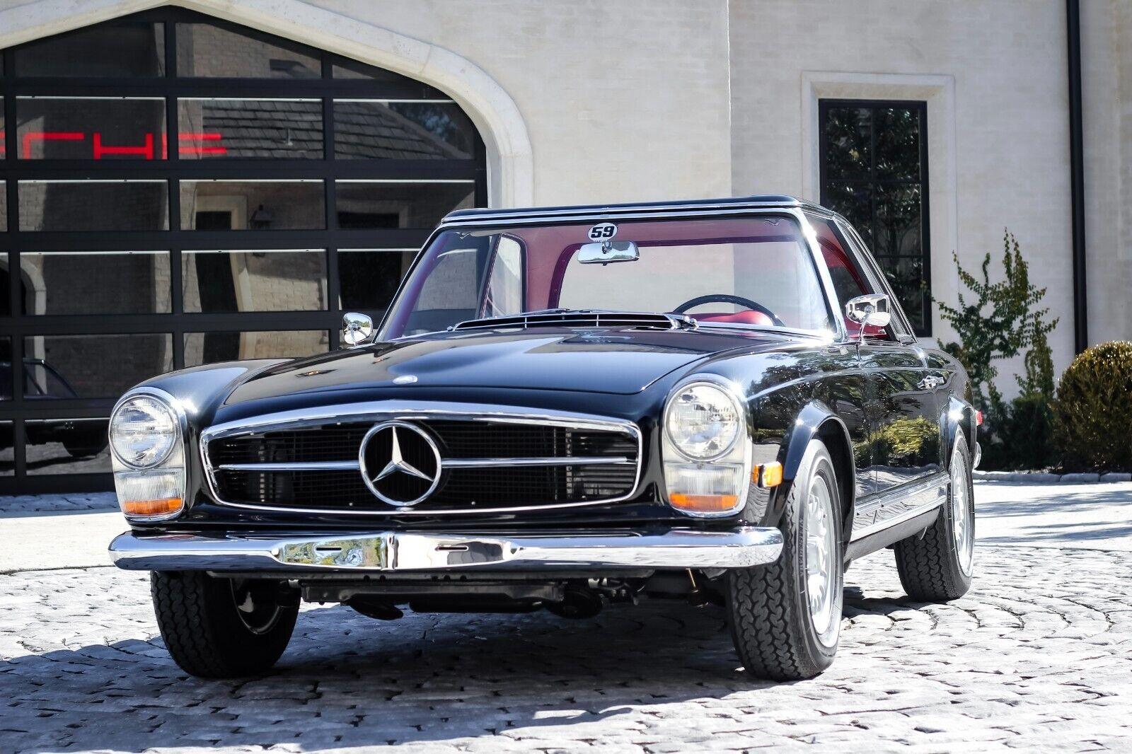 1968 mercedes benz sl class beautifully restored 74350 miles