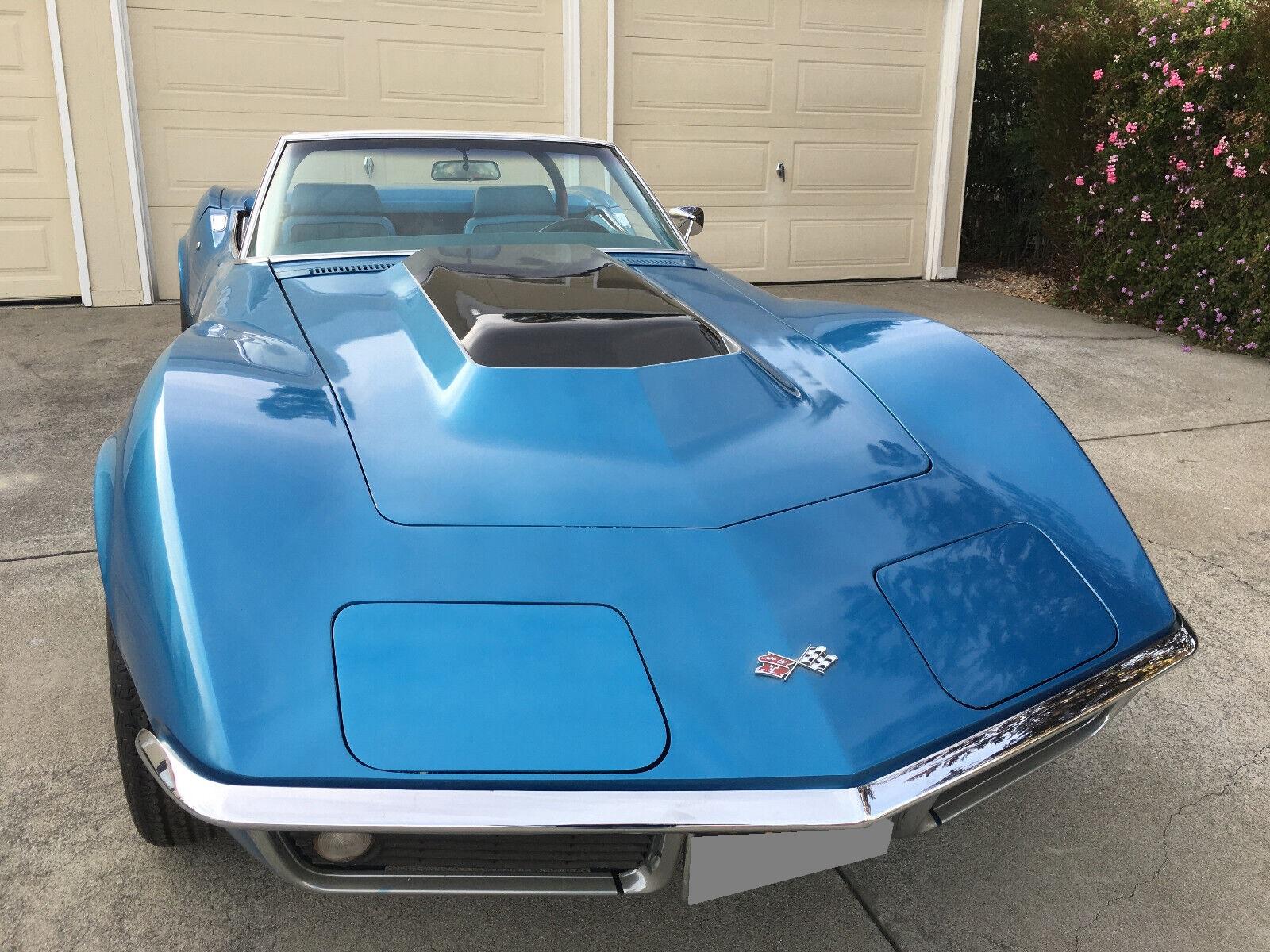 1969 chevrolet corvette convertible manual
