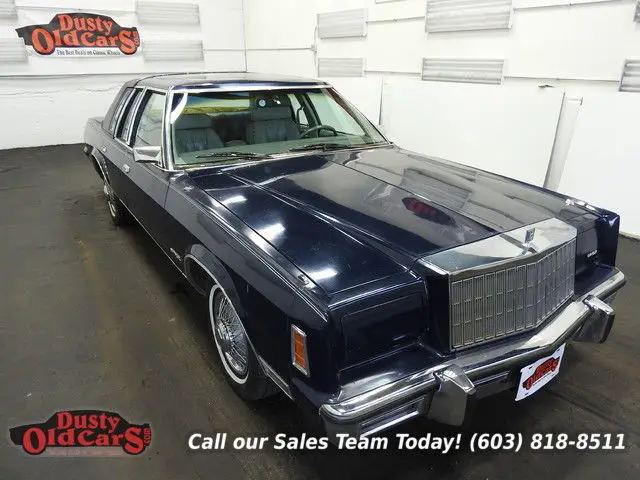 1979 blue runs drives body inter good 360v8 3 spd auto!