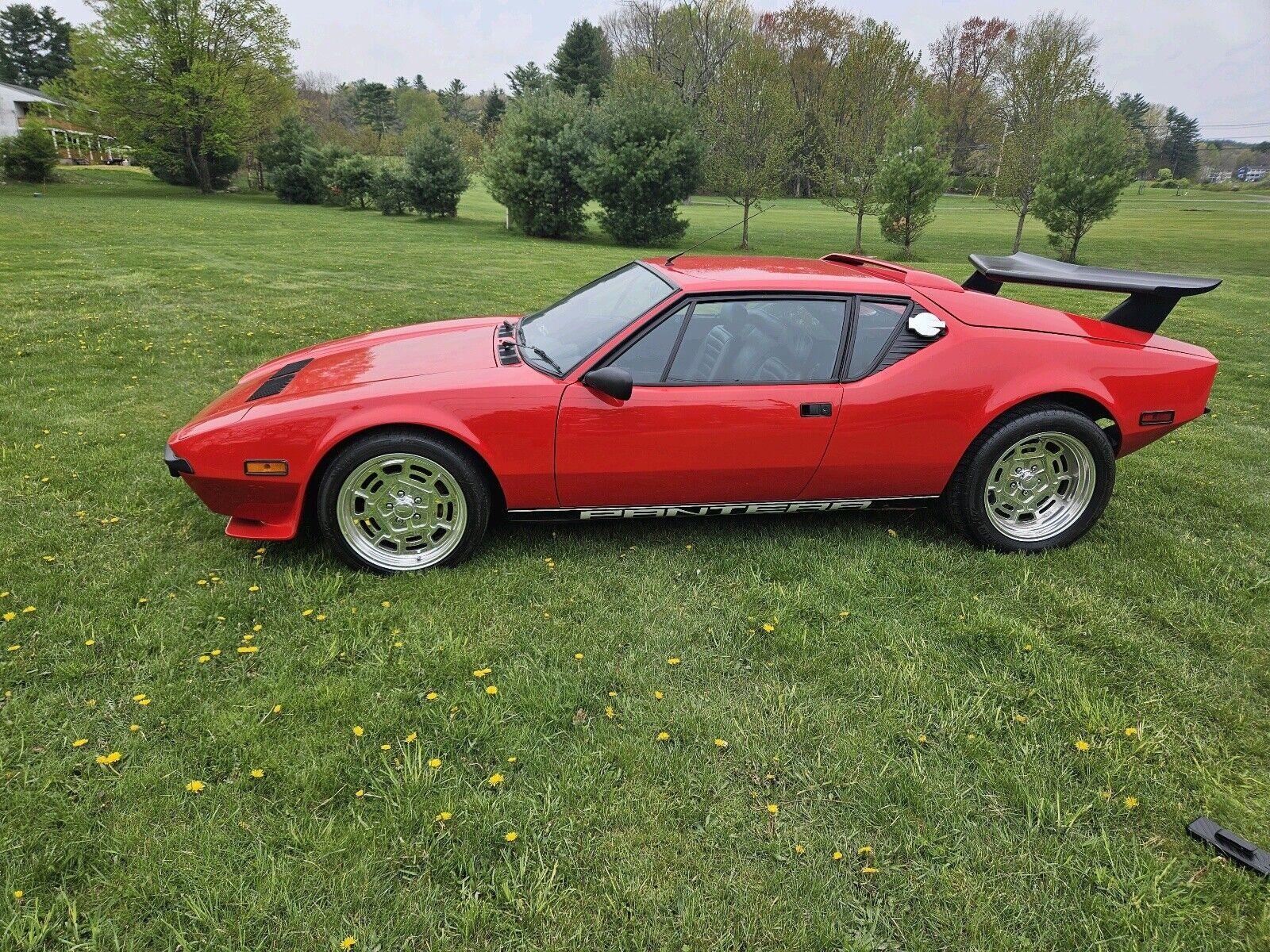 1972 de tomaso pantera clean title 351 fuel injected engine