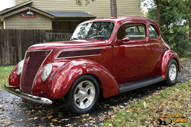 1937 ford 2dr club sedan street rod 351w v8 c4 automatic 9" tci mustang ifs a/c