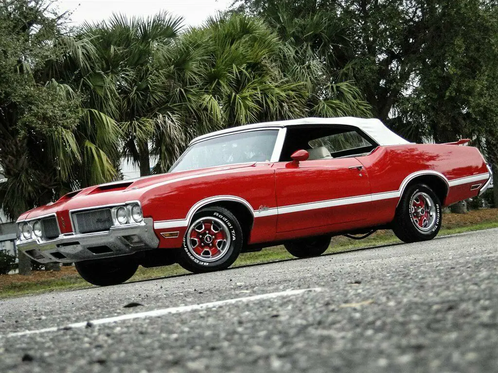red oldsmobile cutlass with 4118 miles available now!