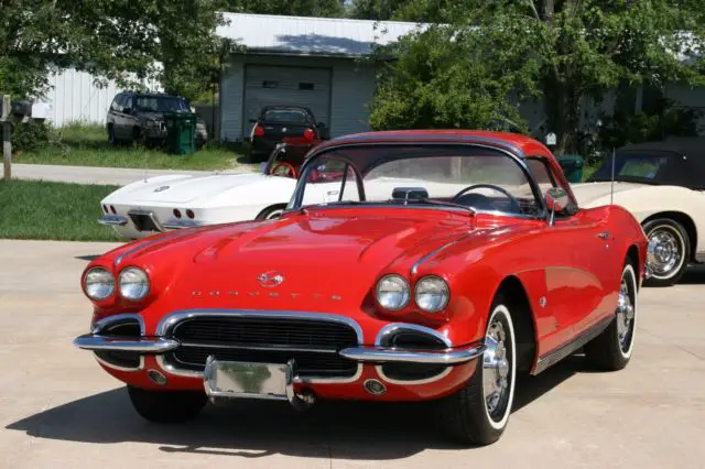 stunning 1962 corvette numbers matching 300hp 4 speed two tops nice
