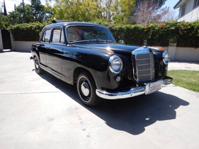 1957 mercedes-benz 240-class 220s sedan manual rwd v6 2.8l gasoline