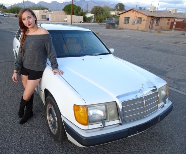 1990 mercedes-benz 300te awd wagon rust free arizona car ac 3rd row seating rare