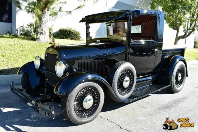 1929 ford model a pick-up stunning resto rod 350 v8 700r4 kugel ifs corvette c3