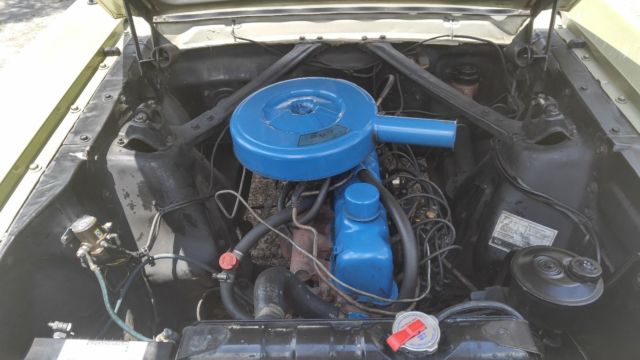 1966 ford mustang mint green