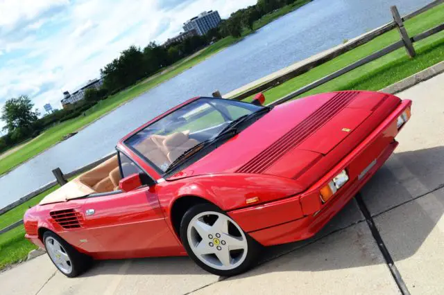 1985 ferrari mondial convertible freshly restored/updated like new, warranty 4v