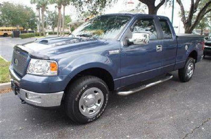 used 2005 ford f-150 xlt 4x4 truck, 68,425 miles in bushnell, fl