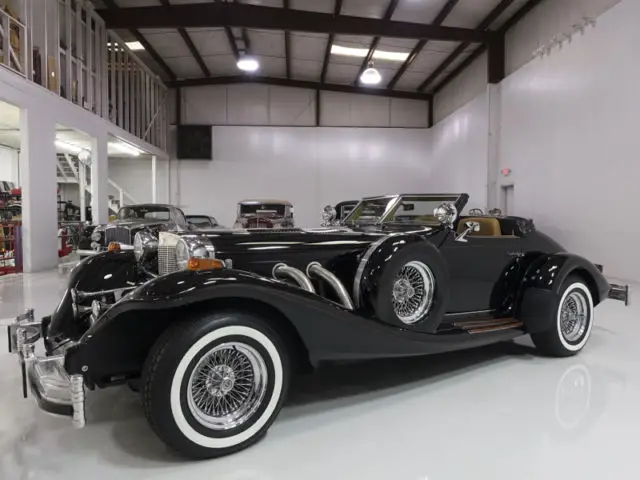 1982 excalibur series iv roadster, only 19,827 miles! matching #s! 1 of only 60!