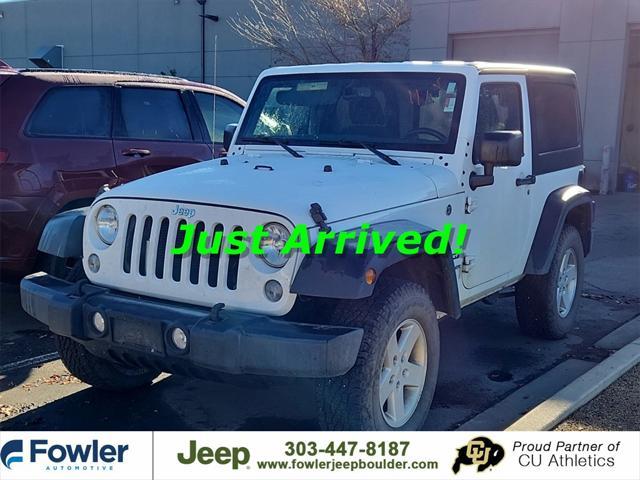 2017 jeep wrangler sport