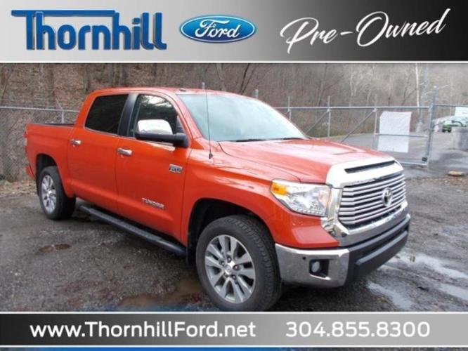 2017 toyota tundra limited 4x4 limited 4dr crewmax cab pickup sb (5.7l v8 for sale in chapmanville, west virginia