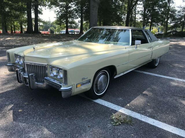 1972 cadillac eldorado, 31k original miles, original nc car