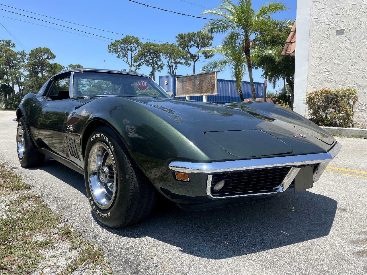 1969 chevrolet corvette 2lt coupe automatic 350cu 5.7l v8