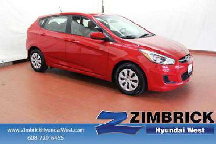 used 2017 hyundai accent hatchback auto in madison, wi