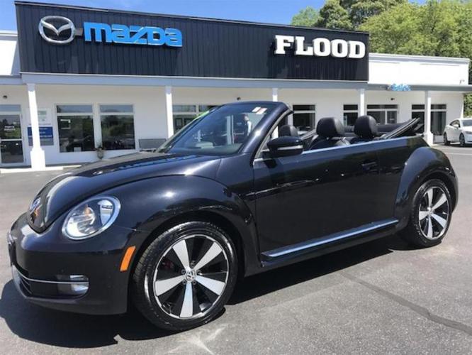 2013 volkswagen beetle turbo pzev turbo pzev 2dr convertible 6m (ends 1/13 for sale in narragansett, rhode island