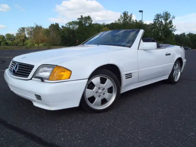 1992 mercedes-benz 500 series 2 dr coupe, removable hardtop, dealer trade, 5.0 l
