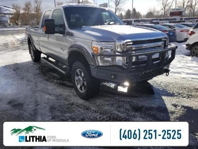 2016 ford f-350 super duty lariat 4x4 lariat 4dr crew cab 6.8 ft. sb srw pickup for sale in missoula, montana