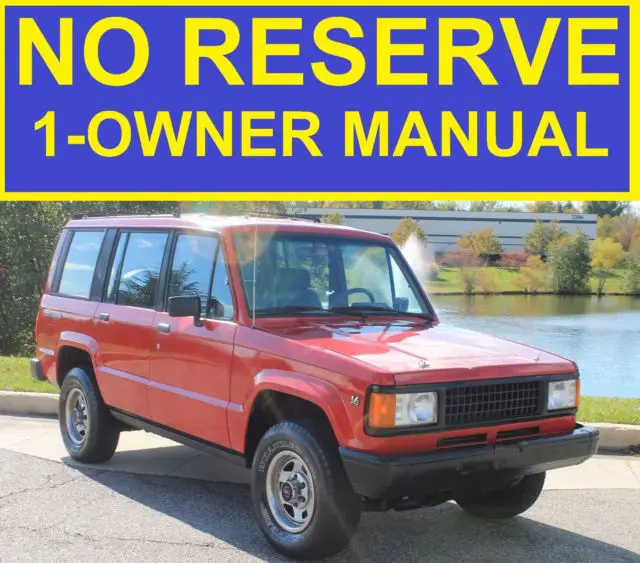 no reserve 1991 isuzu trooper 2 manual 4x4 1-owner must see!! 92 93 90 94 95 96