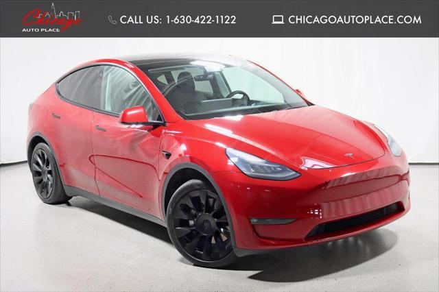 2021 tesla model y long range dual motor all-wheel drive