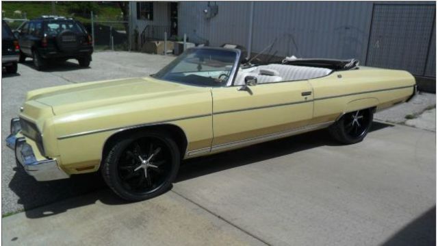 1973 chevrolet caprice classic convertible
