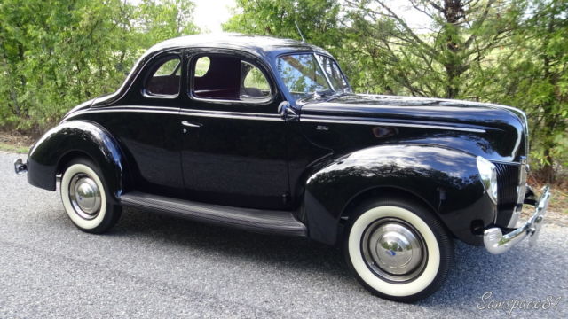 1940 ford coupe - restored original - museum quality - hd video road test & tour