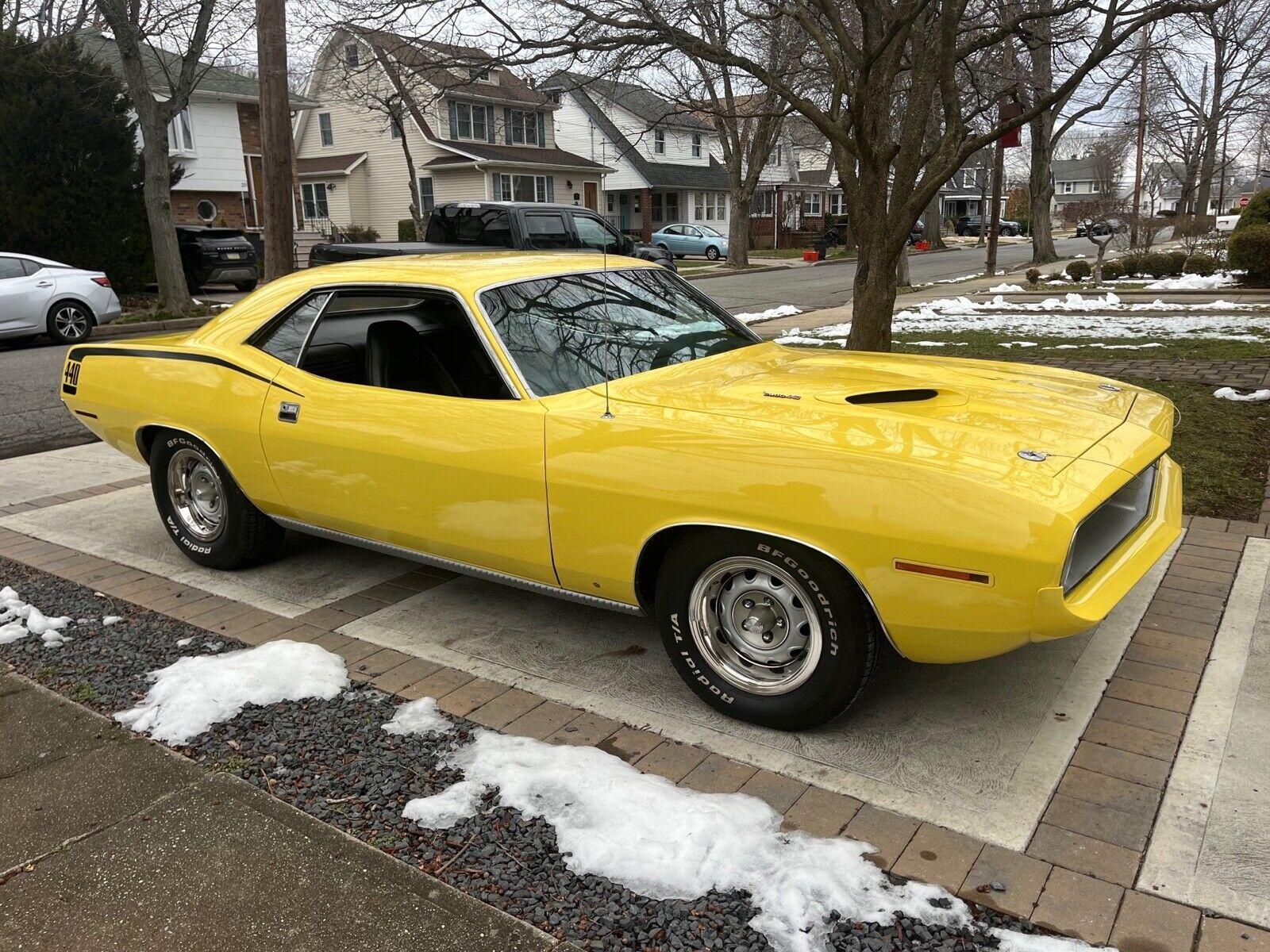 1970 plymouth cuda 440 4 speed track pack car 57000 miles