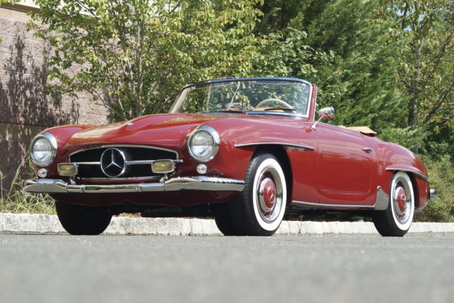 1959 mercedes-benz 190sl nut and bolt restoration by well known marque expert