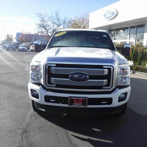 2015 ford f-350 super duty platinum 4x4 platinum 4dr crew cab 8 ft. lb srw pickup for sale in hollister, idaho