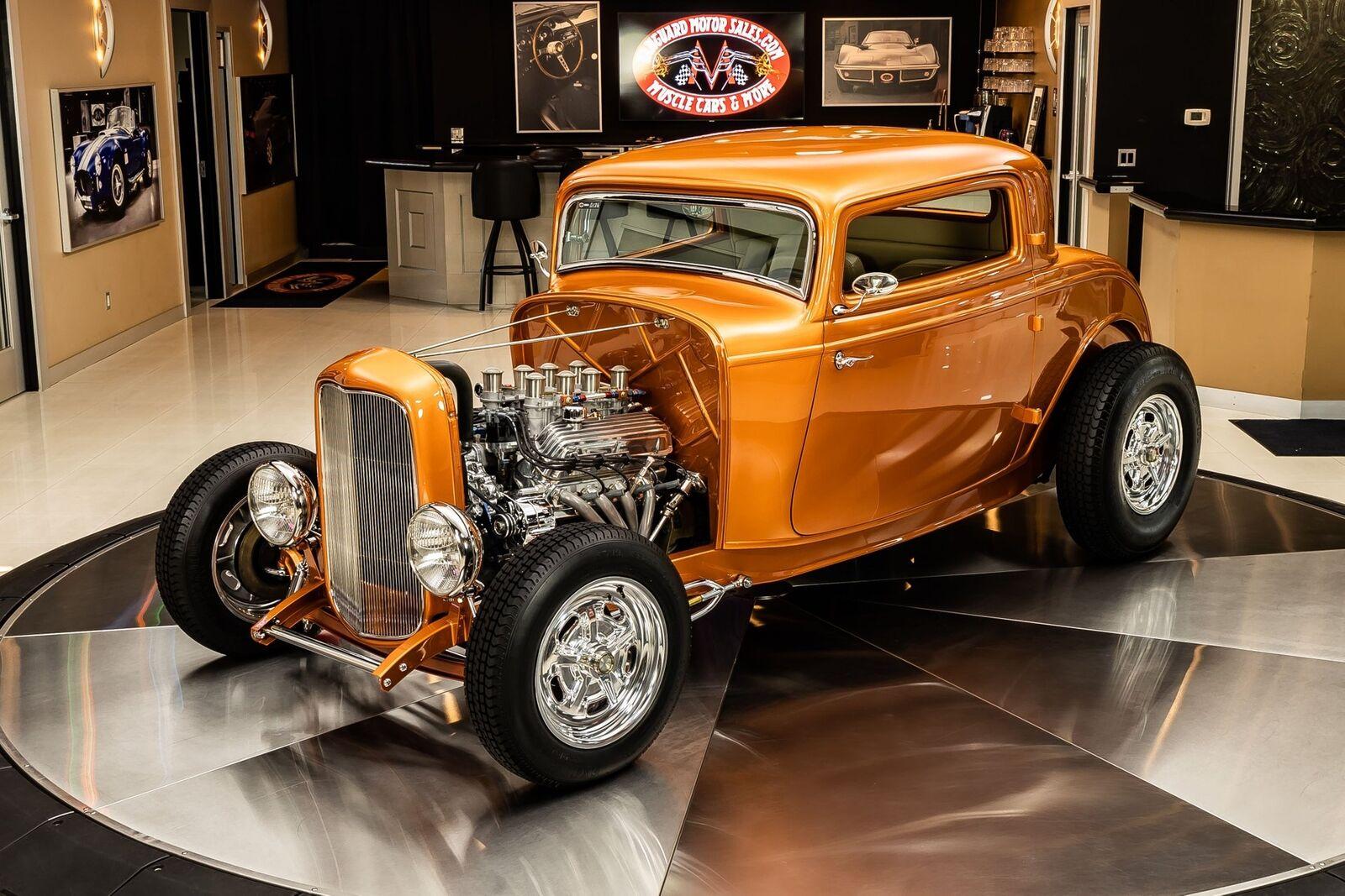 1932 ford 3-window coupe street rod 347ci v8