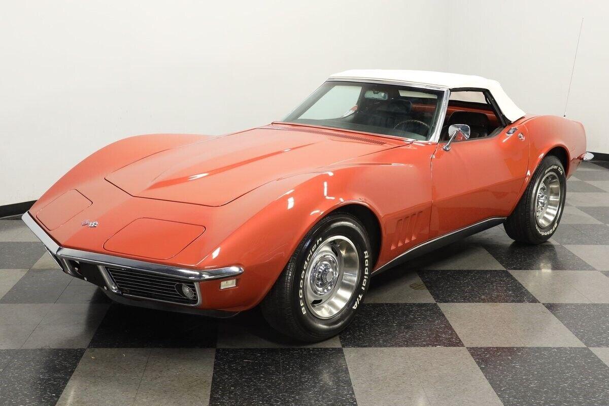 1968 chevrolet corvette convertible corvette bronze 82338 miles