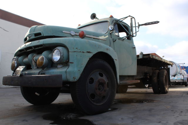 f6 dump flatbed california black plates...very original.. nice patina...rat rod