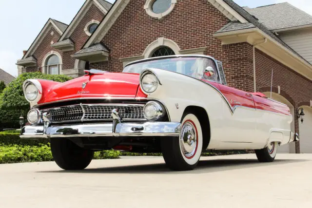 fully restored convertible! 292ci v8, automatic transmission, pb, ps & more!