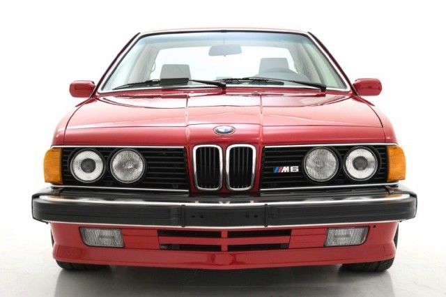 1987 bmw 6 series 2dr sedan m6