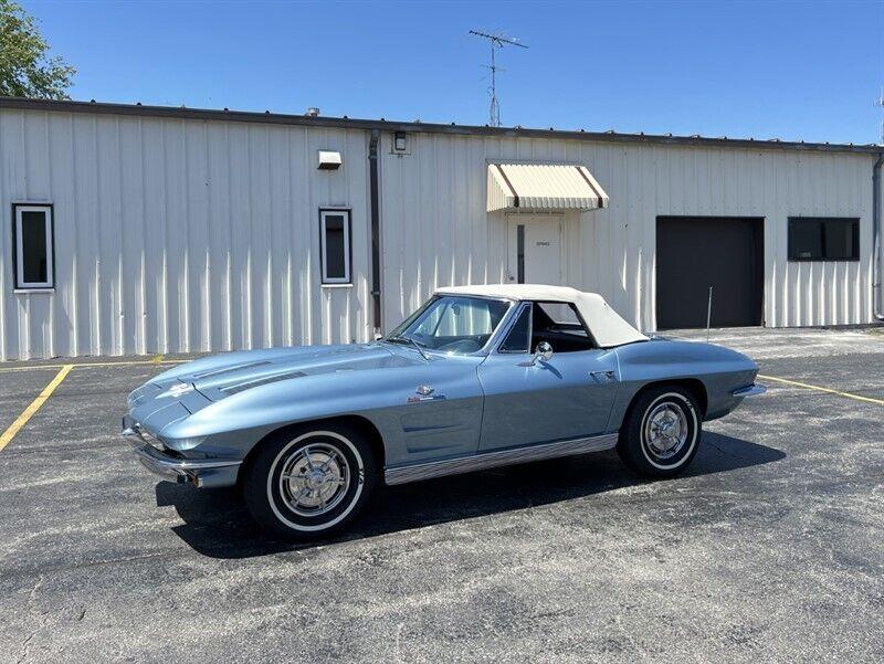1963 chevrolet corvette fuelie 4-speed 327ci 360hp
