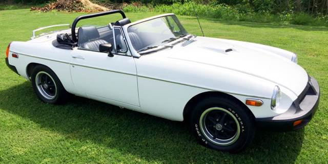 1978 mg b convertible- 1798cc- low miles- southern car- no reserve- new top
