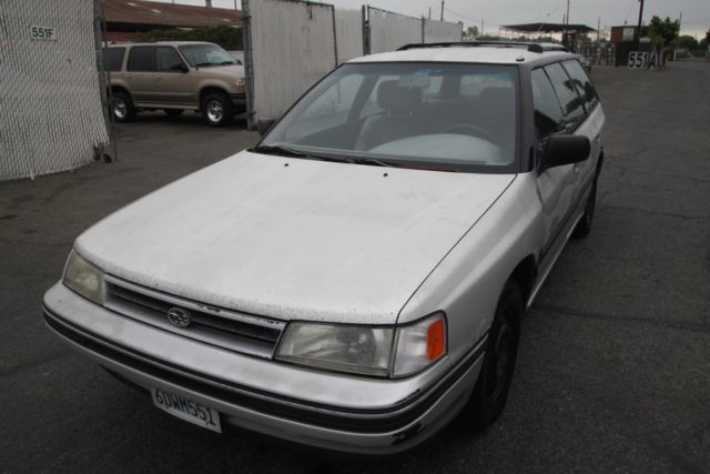 1990 subaru legacy manual 4 cylinder no reserve