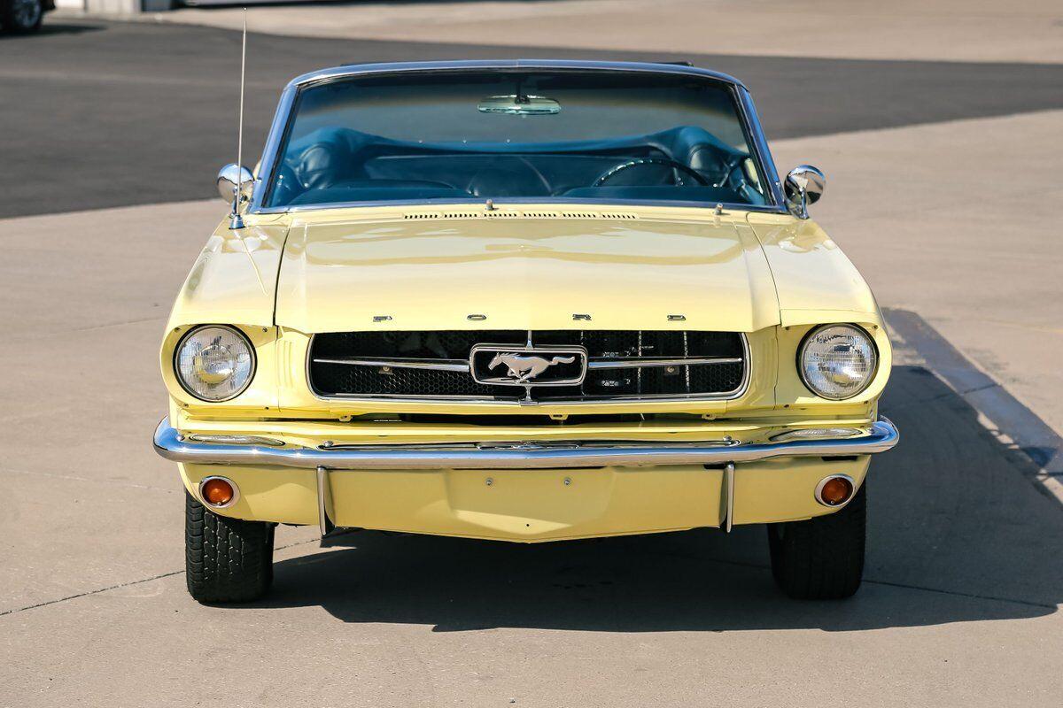 1965 ford mustang convertible 96878 miles yellow convertible 289ci ford v8