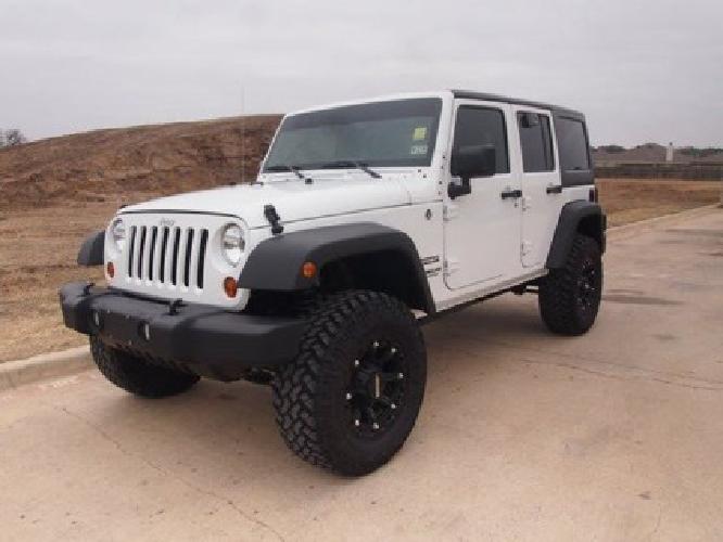 tricked out lifted 2012 jeep wrangler 5k miles in granbury, tx