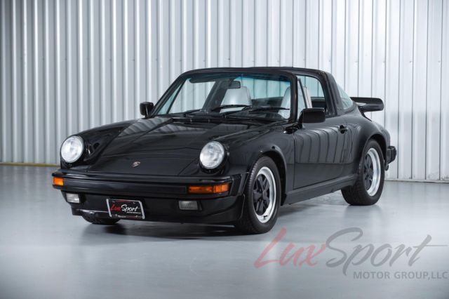 1988 porsche 911 carrera targa black/grey 5-speed, serviced, 100% original 82k