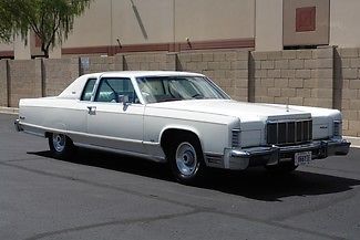1976 lincoln continental one owner, well kept, white on white old school classic