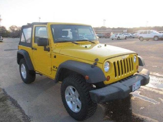used 2009 jeep wrangler for sale. in paris, tx