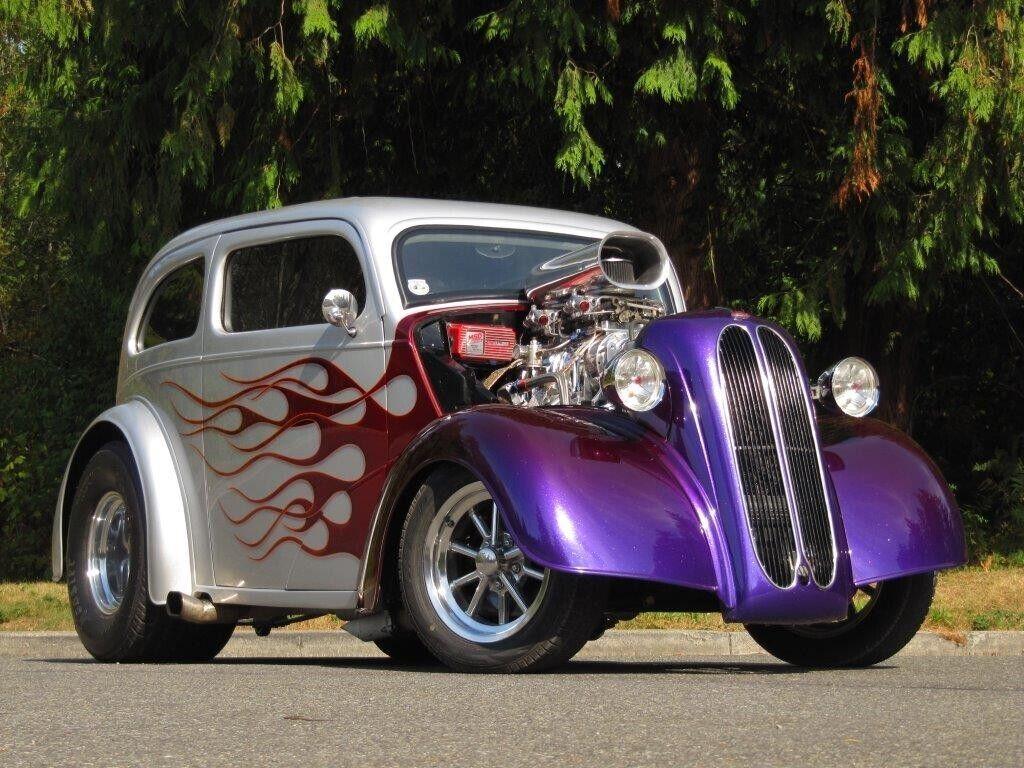 1949 ford anglia gray 377ci sbc 350 th gray custom