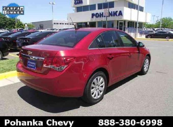 2011 chevrolet cruze lt w/1lt in chantilly, va