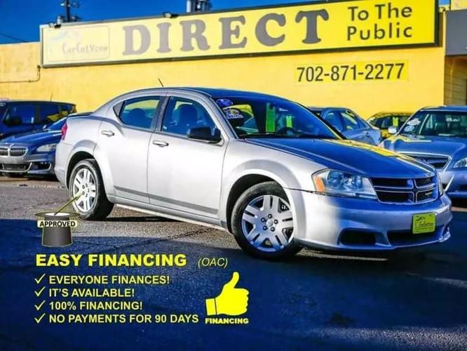 2013 dodge avenger se v6 sedan 4d in las vegas, nevada