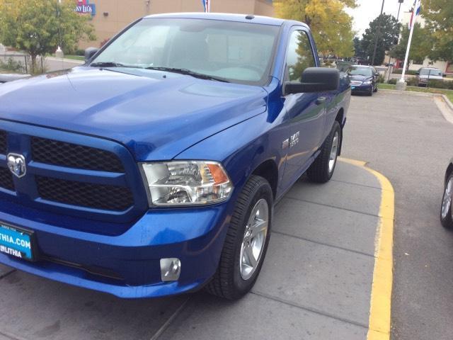 2014 ram ram pickup 1500 express 4x4 express 2dr regular cab 6.3 ft. sb pickup for sale in billings, montana