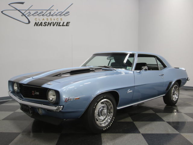 rare code 53 glacier blue, correct '69 dz 302, believed to be original mileage!