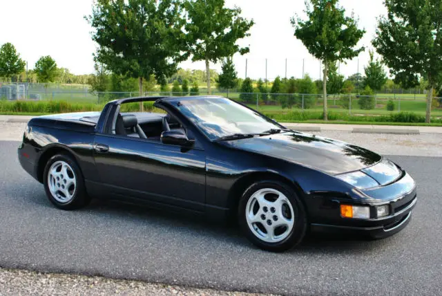 1993 nissan 300zx convertible 5-speed 25k actual miles! clean carfax! leather!