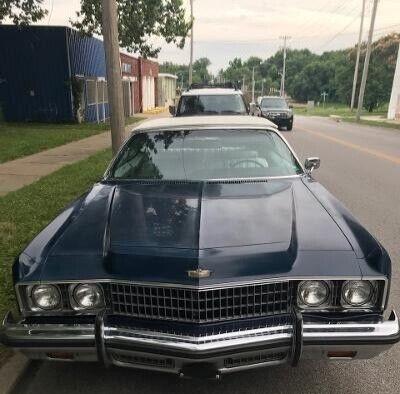 1973 chevrolet caprice blue 400 v8 62627 miles