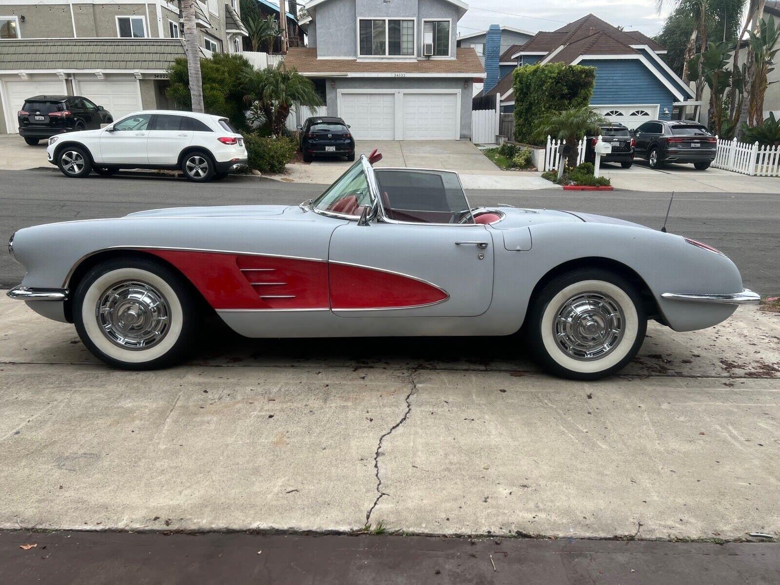 1960 chevrolet corvette #s match 283 cubic inch motor